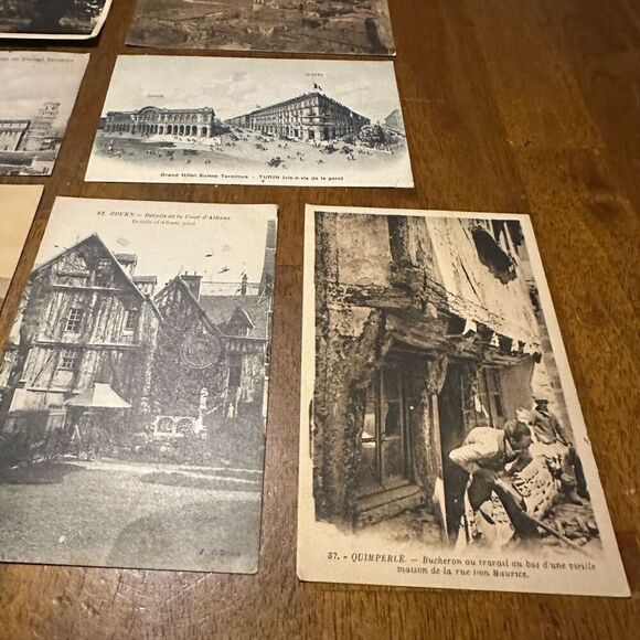 Vintage 1900s Post Card Lot of 24 Around the World Landscape Architectures - Picture 6 of 12